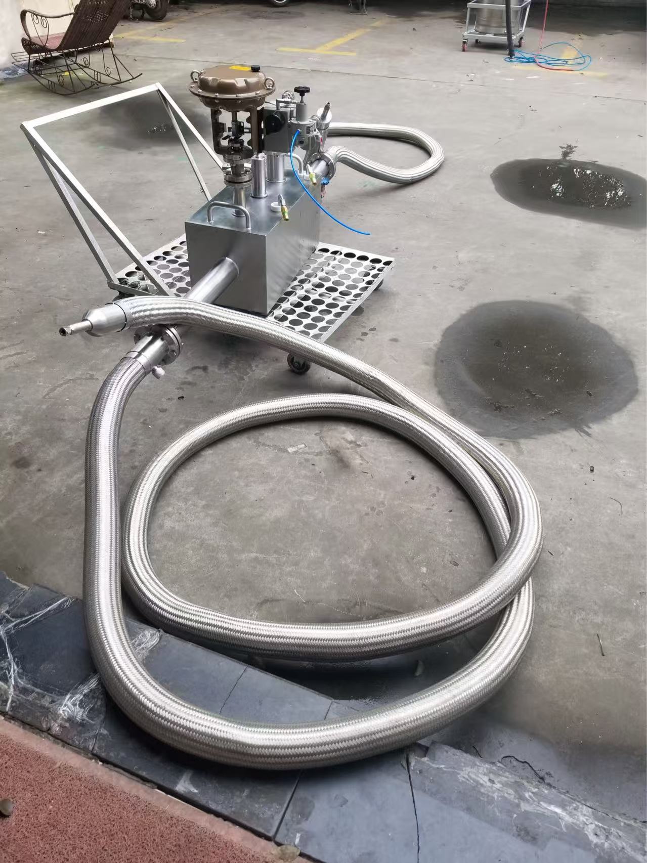 深冷阀箱液氮真空管 深冷阀箱液氮真空管